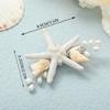 Brishow Starfish Hair Clip with Pearls and Seashells, Beach Wedding Hair Accessory for Women view 4