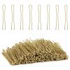 Tbestmax 300 Hair Bun Bobby Pins U Shaped Pin Hair Grips to Clip Ballet Hair Net for Women 5 CM/2 Inch Gold view 1