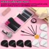 Disposable Makeup Accessories with Makeup Applicators Triangle Makeup Puffs, Mascara wands, Disposable Lip Applicators, liner Brushes Makeup Tools for Makeup Artist Supplies view 2
