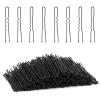 Tbestmax 300 Hair Bun Bobby Pins U Shaped Pin Hair Grips to Clip Ballet Hair Net for Women Girls 5 CM/2 Inch Black view 1