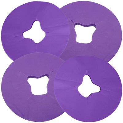 FOMIYES 100pcs Disposable Headrest Covers for Salon and Spa Non-stick Face Cushion Covers for Beauty Treatments and Massage Tables Design
