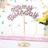 Acenail Birthday Headband - Sparkling Rhinestone Hair Hoop for Party Celebrants, One Size, Pink (D-Pink) view 2
