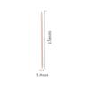 FRCOLOR Manicure Orange Wooden Stick Set Nail Art Tools Cuticle Cleaning Stick for Home Use view 3