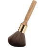 Hairdressing Brush, Broken Hair Sweep Brush Neck Face Duster Professional Salon Barber Hairdressing Brush (Wood) view 2