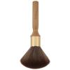 Hairdressing Brush, Broken Hair Sweep Brush Neck Face Duster Professional Salon Barber Hairdressing Brush (Wood) view 3