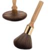 Hairdressing Brush, Broken Hair Sweep Brush Neck Face Duster Professional Salon Barber Hairdressing Brush (Wood) view 4