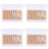 HATAP 400 swabs, Wooden Ear swabs, Environmentally Friendly Double-Ended swabs for Makeup, Daily Cleaning, pet Care,Cotton Swab Bulk view 1