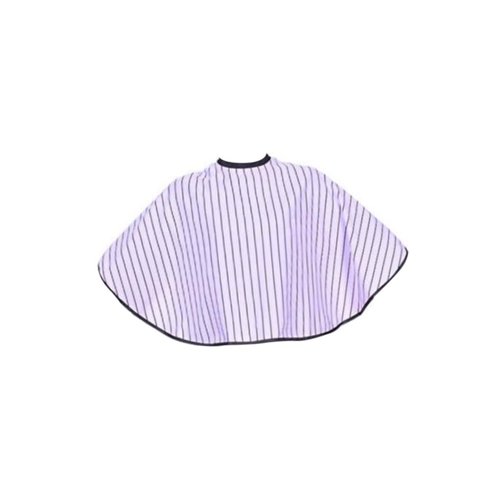 STAHAD 1pc Salon Barber Cape Professional Barber Cape Snap Closure Cape Hair Cutting Cape Hairdressing Shampoo Cape Salon Cape Apron Professional Shampoo Haircut Apron Shave Purple Stripe