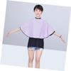 STAHAD 1pc Salon Barber Cape Professional Barber Cape Snap Closure Cape Hair Cutting Cape Hairdressing Shampoo Cape Salon Cape Apron Professional Shampoo Haircut Apron Shave Purple Stripe view 2