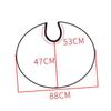 STAHAD 1pc Salon Barber Cape Professional Barber Cape Snap Closure Cape Hair Cutting Cape Hairdressing Shampoo Cape Salon Cape Apron Professional Shampoo Haircut Apron Shave Purple Stripe view 3