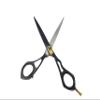 Black Professional Barber Scissor/ Hair cutting or Hair texturizing scissor Stainless steel 1pcs view 2