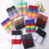 12 PCS Large Thick Hair Bands Seamless Cotton Hair Ties Ponytail Holders Headband for Thick Heavy and Curly Hair, Hair Ties for women GB-JX005 view 3