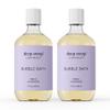 Deep Steep Bubble Bath, Fresh Lavender 17 oz (Pack of 2)  Hypoallergenic, Clinically Tested Soothing Soak with Shea Butter & Argan Oil  Sulfate-Free view 1
