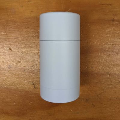 Empty Deodorant Containers - Twist-up, Reusable, Recyclable, DIY Empty Deodorant Tubes, Bottom-fill 1.0 Oz (5-Pack, Matte White)