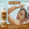 Elemental Wellness, Castile Soap Liquid - Lactosoapcillus, Organic, Probiotic, Vegan, Natural, Peppermint + Eucalyptus Body Wash Scent - Multi-Purpose Liquid Soap, Plant Based Soap - (16 oz) view 2