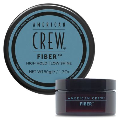 American Crew Men's Hair Fiber, Like Styling Gel with High Hold & Low Shine, Travel Size, Stocking Stuffer for Him, 1.7 oz