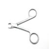Cuticle Nipper, Scissor Handle Mirror Finish 4mm view 2