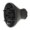 Universal Hair Diffuser Adaptable Hair Dryer Attachment for Blow Dryer Nozzles from 1.7 to 2.2 inch Diameter (Black) view 1