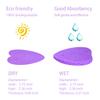 100-Count Compressed Facial Sponges for Estheticians Heart Shape Natural Cellulose Sponge Professional Cosmetic Spa Sponges for Face Cleansing, Massage, Pore Exfoliating, Mask, Makeup Removal, Purple view 3