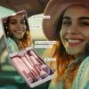 BS-MALL Makeup Brushes Foundation Powder Concealers Eye Shadows Makeup Set with LED light Mirror 14 Pcs Mini Makeup Brushes (APINK) view 4