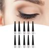 Liquid Bottle, 10pcs Eyelash Growth Liquid Bottle, Refillable Transparent Empty Tubes with Black Cover for Cosmetic 5ml view 2