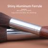 ENZO KEN Walnut Makeup Brushes Set Professional, Natural Pony Hair Makeup Brush Set with Case, Cosmetic Brushes Makeup Set, Natural Bristle Makeup Brushes, Natural Hair Make up Brush Set Professional. view 4