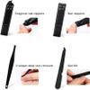 Nail clippers manicure set,Travel Mini Nail Set 8pcs Stainless Steel Kit Pedicure Manicure Set Nail Clippers Scissors Endoscope Pick Electric Manicure Needle Traveling Grooming Kit Portable Travel Bea view 4