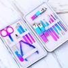 Nail Clippers Manicure Set,12pcs Manicure Cutters Nail Clipper Set Household Stainless Steel Clippers Pedicure Scissors Tool (Color : As Shown Size : One Size) view 4