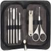 SKUZA Nail Clippers Manicure Set,7pcs Nail Clipper Kit Nail Care Pedicure Scissor Tweezer Ear Pick Utility Nail Art Manicure Set Tools view 1
