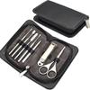 SKUZA Nail Clippers Manicure Set,7pcs Nail Clipper Kit Nail Care Pedicure Scissor Tweezer Ear Pick Utility Nail Art Manicure Set Tools view 3