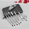 SKUZA Nail Clippers Manicure Set,7pcs Nail Clipper Kit Nail Care Pedicure Scissor Tweezer Ear Pick Utility Nail Art Manicure Set Tools view 4