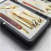 Nail Clippers Manicure Set,8/10pcs Stainless Steel Manicure Set Nail Care Tools Pedicure Nail Clipper Kit with Mini Finger Nail Cutter Clipper File Scissor (Size : 10PCS) (8PCS) view 4