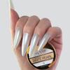 Cre8tion White Pearl Nail Art Effect 1g view 1