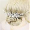 Brihasory Silver Bridal Wedding Hair Comb Handmade Rhinestone and Crystal Wedding Hair Accessories for Brides Elegant Party Prom Tiaras for Girls and Women Anniversary Valentine's Day Bridesmaid Gifts view 4