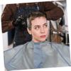 Beaupretty 2pcs Grey Hair Cutting Cape Lightweight Salon Hair Apron Cloak for Men and Women Breathable Haircut Cloth Wrap for Personal and Professional Use view 3