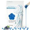 KOTAMU Blue Hard Wax Beads for Sensitive Skin - 1lb Coarse Hair Formula Wax Melts for Brazilian, Armpit, Back, Body, Bikini Hair Removal at Home or Salon (For Women and Men) view 1
