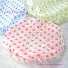 Waterproof Shower Caps 3 Packs - Reusable Plastic Shower Cap Bath Hair Hat with Elastic Band, Large Long Hair Protection Hats for Kids Women Men Spa Salon Hair Mask view 3