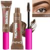 BINGBRUSH Tinted Thickening Brow Gel Brown Mascara,Brow Fast Sculpt,Waterproof, Transfer-proof, Brush to Fill in Eyebrows and Cover Gray Hairs - Cruelty Free - Light Medium Brown (2pcs 06 Brunette) view 1