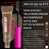 BINGBRUSH Tinted Thickening Brow Gel Brown Mascara,Brow Fast Sculpt,Waterproof, Transfer-proof, Brush to Fill in Eyebrows and Cover Gray Hairs - Cruelty Free - Light Medium Brown (2pcs 06 Brunette) view 2
