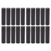 20pcs Empty Lip Balm Tubes  Refillable Lipstick Containers, Round DIY Lipstick Tube for Reusable Lip Balm Bottles, Solid Perfume Containers, Black 4.2g view 1