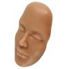 3D Realistic Silicone Tattoo Permanent Makeup Practice Skin Full Face Silicone Practice Skin Mannequin (Medium Tone) view 1