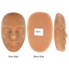 3D Realistic Silicone Tattoo Permanent Makeup Practice Skin Full Face Silicone Practice Skin Mannequin (Medium Tone) view 3