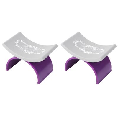 Beaupretty Silicone Nail Hand Rest Cushion 2 Pack U-Shaped Manicure Wrist Support Pillow for Nail Art Table