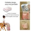 Foot Bath Tub Foot Bucket For Soaking Feet Multifunctional Laundry Bucket Storage Bags Portable Travel Collapsible Foot Basin 5 Layers Of Insulation With Removable Insulation Cover Side Pocket ( Color view 4