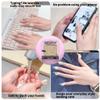 Sun&Beam Nails Adhesive Tabs 25 Sheets for Press On False Nail Tip Gel Glue Double Sided Tape Stickers Waterproof Transparent Strong Sticky (Large Size for Hands/25 Sheet) view 4