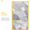 FOMIYES 100pcs Nail Polish Foil Wraps Pads Easy Use Manicure Tool for Gel Glitter Polish Safe for Finger and Toe Nail Cleaning view 2