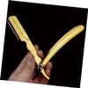 minkissy Folding Manual Shaver Holder for Beard and Eyebrow Trimming Portable Lightweight Beard Trimming for Easy Replacement for Home and Travel Use view 2