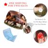 2 Pcs Nurse Scrub Caps Women Long Hair, Horses Fauna Sea Galopping Adjustable Working Cap with Button and Sweatband view 3