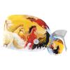 2 Pcs Nurse Scrub Caps Women Long Hair, Horses Painting Adjustable Working Cap with Button and Sweatband view 1