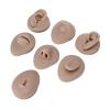 Piercing Body Model, 3D Vivid Silicone Piercing Practice Model, for Eyebrow Piercing, Nose Piercing, Lip Piercing, Tongue Piercing, Navel Piercing, Ear Piercing(Deep Skin Color) view 1